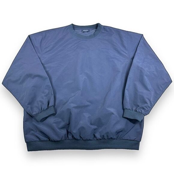 Lands End‎ Golf Jacket Mens Size Extra Large XL Blue Crewneck Pullover - Picture 1 of 9